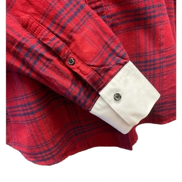 Brooks Brothers Plaid Collared Button down Long Sleeve Shirt Size 12 - Picture 2 of 11